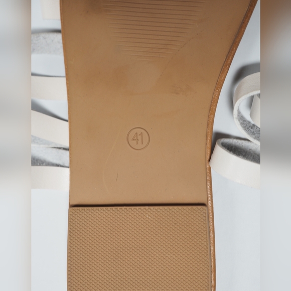 Beige Rhinestone Sandals - Picture 4 of 4